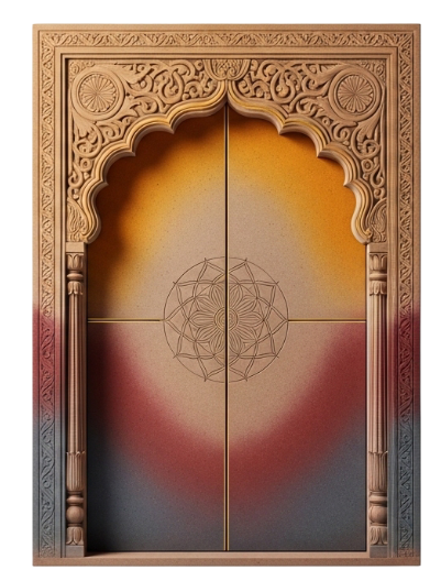 Drzwi portalu Czakry